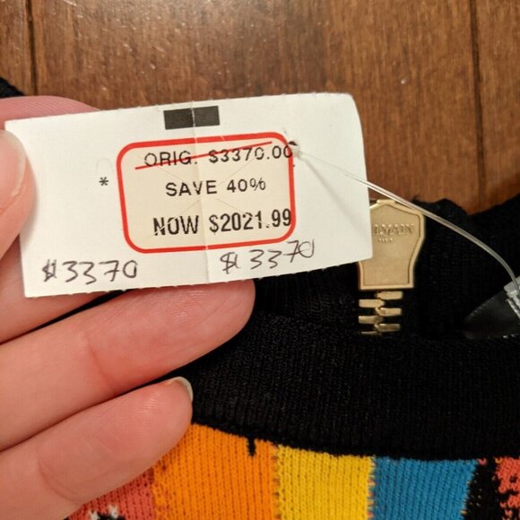 Balmain women's long sleeve dress in size 36 - Picture 5 of 14